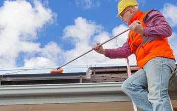 North Witham soft wash roof cleaning